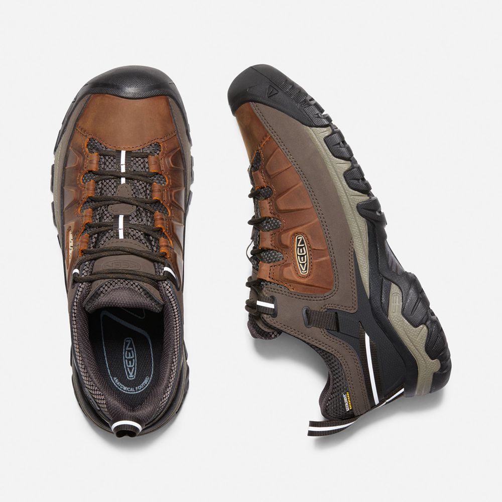 Zapatos de Seguridad Keen Mexico Marrom - Hombre Targhee Iii Waterproof - ZM0563142